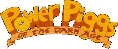 Power Piggs of the Dark Age logo for Super Nintendo